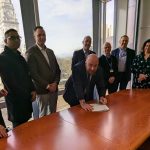 Signing of the contract